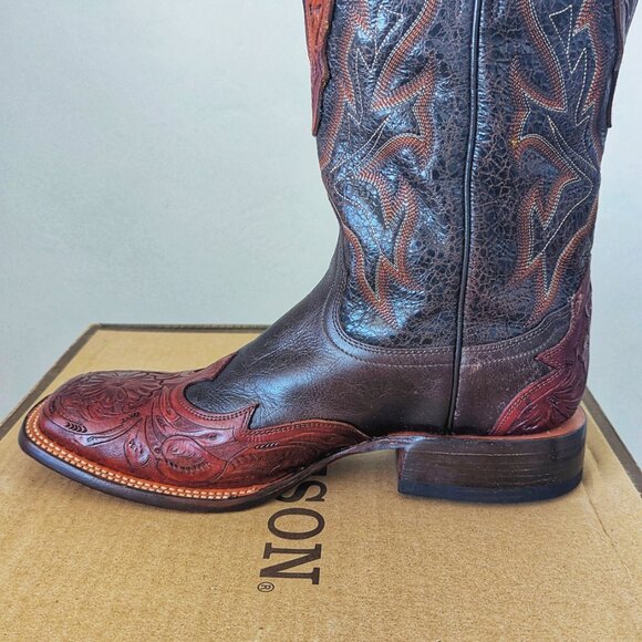 Stetson Hand Tooled Boots - Picture 4 of 5